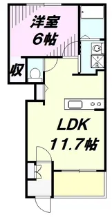 ディア グランツ【1階】の間取り