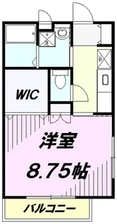 コスモスⅡ【102号室】の間取り