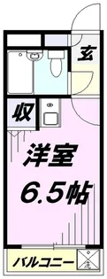 煉瓦館68【3階】の間取り