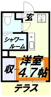めぞんどかしぇっと弐【1階】の間取り