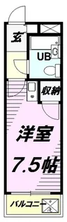 煉瓦館6【1階】の間取り