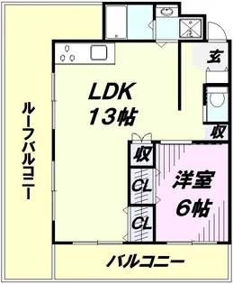 レヂオンス新所沢【3階】の間取り