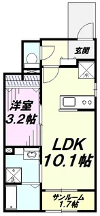 エレガンスⅧ【1階】の間取り