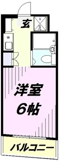メゾン花村【4階】の間取り
