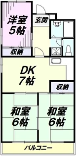 煉瓦館京極【1階】の間取り