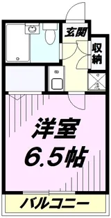 煉瓦館158【2階】の間取り