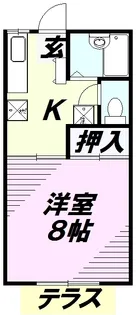 サニモール【1階】の間取り