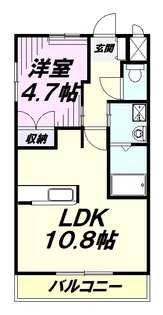ルミエール【2階】の間取り