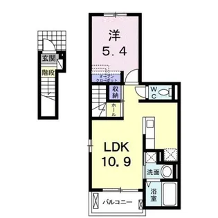 バロンドール【2階】の間取り