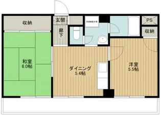 ラビオン所沢【3階】の間取り