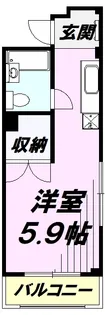 メゾンラハイナ【3階】の間取り
