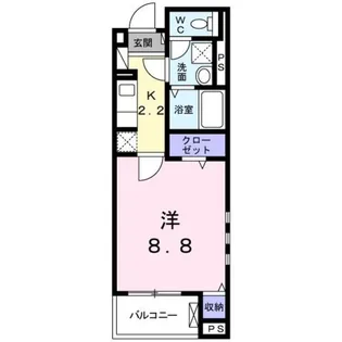 クレセントⅡ【1階】の間取り