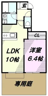 プリマヴェーラ【1階】の間取り