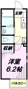 メゾン・ハピネス【2階】の間取り