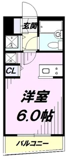 ワコーレトウカイマンション【3階】の間取り