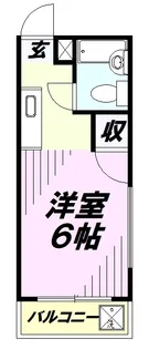 レジデンス狭山ヶ丘【3階】の間取り