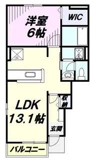 R・プリムラ【1階】の間取り