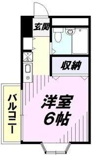 メゾンソレイユ【1階】の間取り