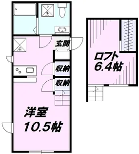 プリマガーデン所沢 弐番館【1階】の間取り