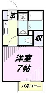 ロジュマン【1階】の間取り