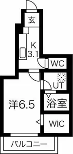 ディアコート東所沢【1階】の間取り