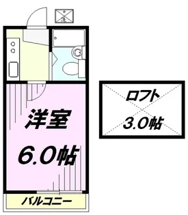 モナークハイム【2階】の間取り