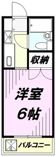 ファミールハイツⅡ【103号室】の間取り