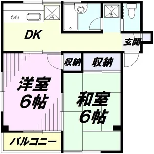 プロデュース第一ビル【3階】の間取り