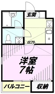 アメリカンリバティー所沢Ⅱ【2階】の間取り