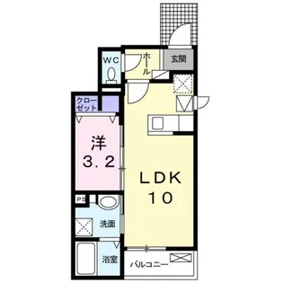 キャンディー【1階】の間取り