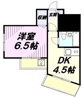 煉瓦館72【3階】の間取り