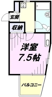 タプロー・コート【2階】の間取り