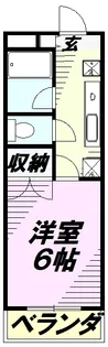 ルイ・シャトレ所沢【2階】の間取り