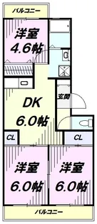グレースガルデン【1階】の間取り