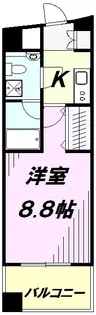 プロペ所沢ビルⅡ【5階】の間取り