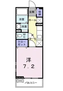 リヴィエール【2階】の間取り