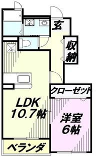 ミルト プレッソ【1階】の間取り