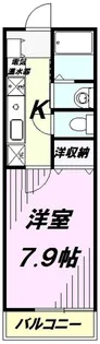 ティルタ南住吉【1階】の間取り