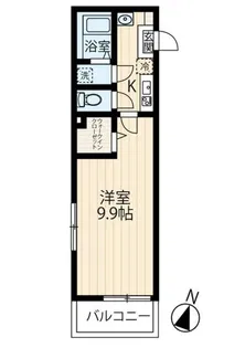 リベルタⅤ【1階】の間取り