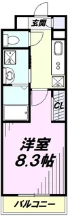 コンカドール【3階】の間取り