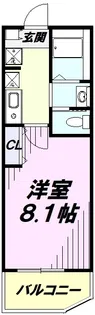 エスパーダ所沢旭町【3階】の間取り
