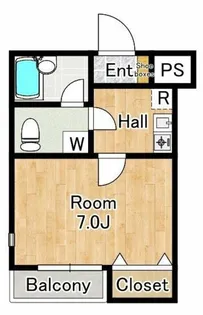 アメリカンリバティー所沢Ⅱ【1階】の間取り