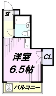 煉瓦館3【3階】の間取り