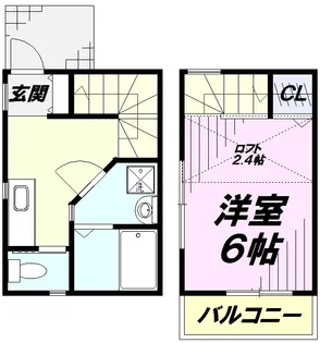 ミリヤムモーセ【1階】の間取り