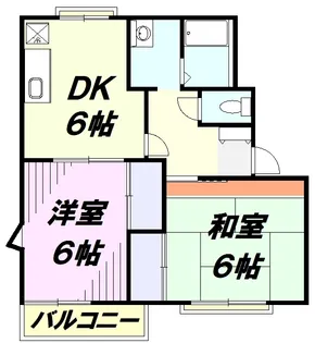 セントラルコーポA棟【1階】の間取り