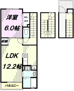 プラウド シティ 南大塚 D【3階】の間取り