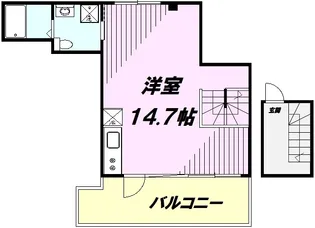CENTRAL GINZA ST. BLDG.【4階】の間取り