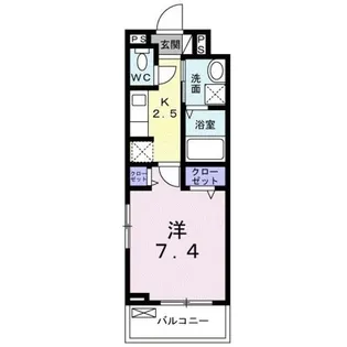 グラン・アベニュー西所沢【2階】の間取り