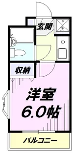 煉瓦館116【3階】の間取り