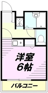 モンシャトー参番館【1階】の間取り